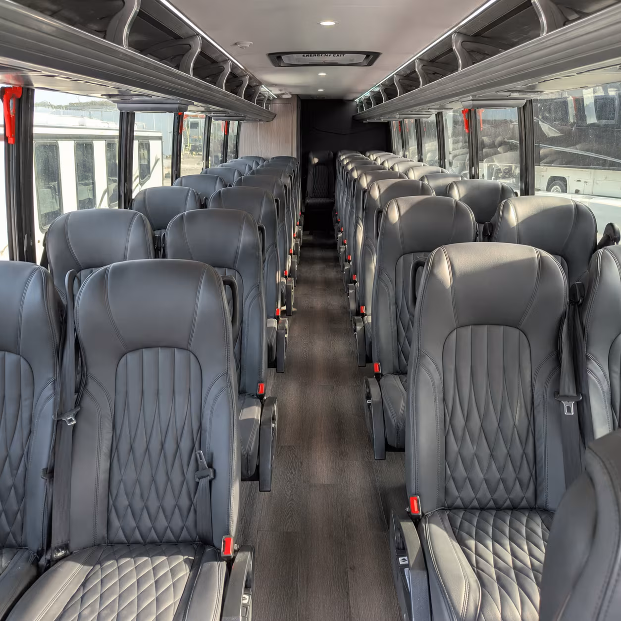 28 passenger minibus inside