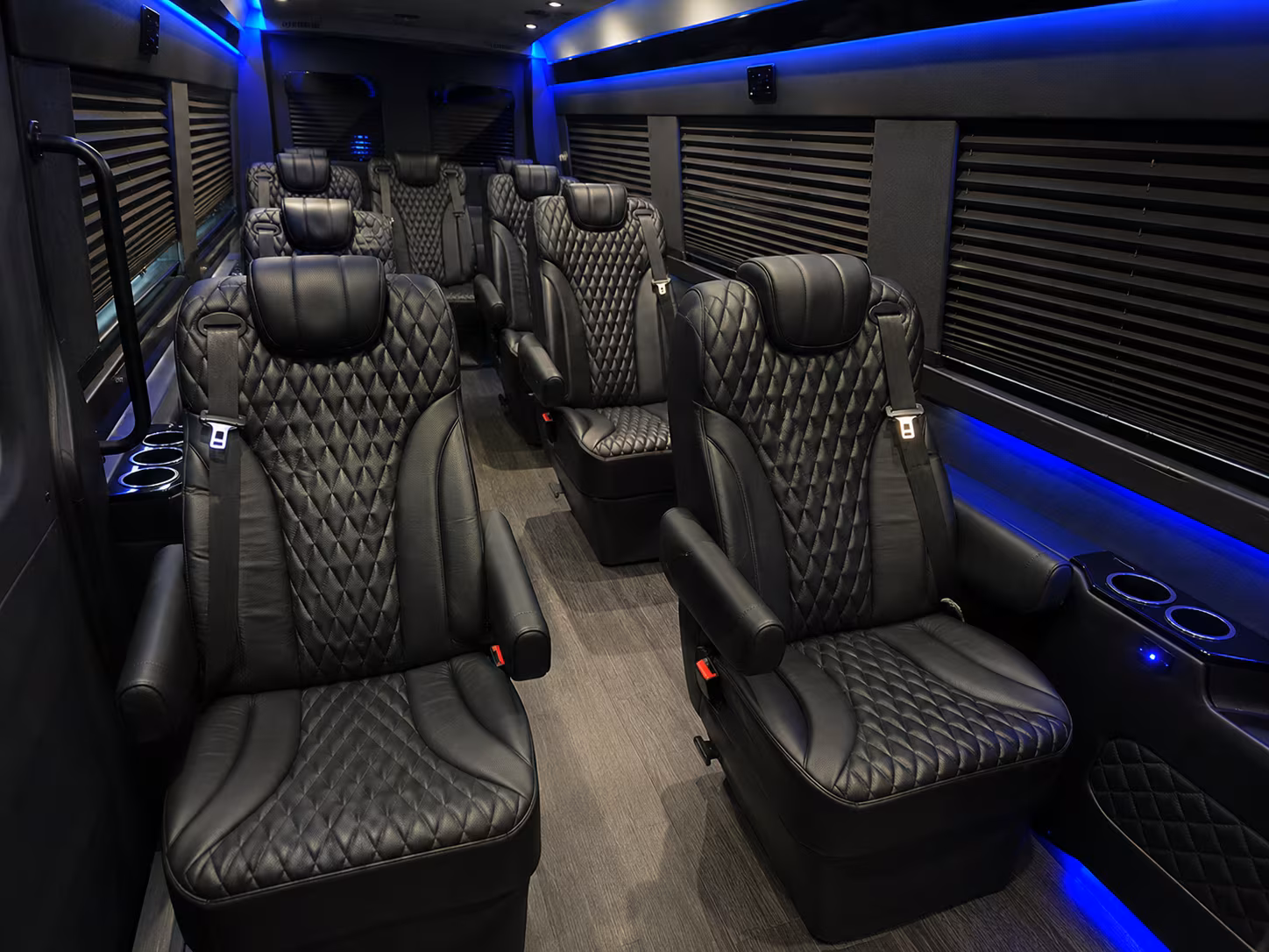 kissimmee corporate event transportation onboard seating